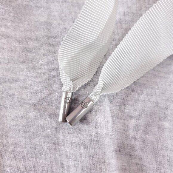 Lululemon Womens 6 Seek Stillness Mid Rise Crop Heathered Core Ultra Light Grey - Picture 6 of 13